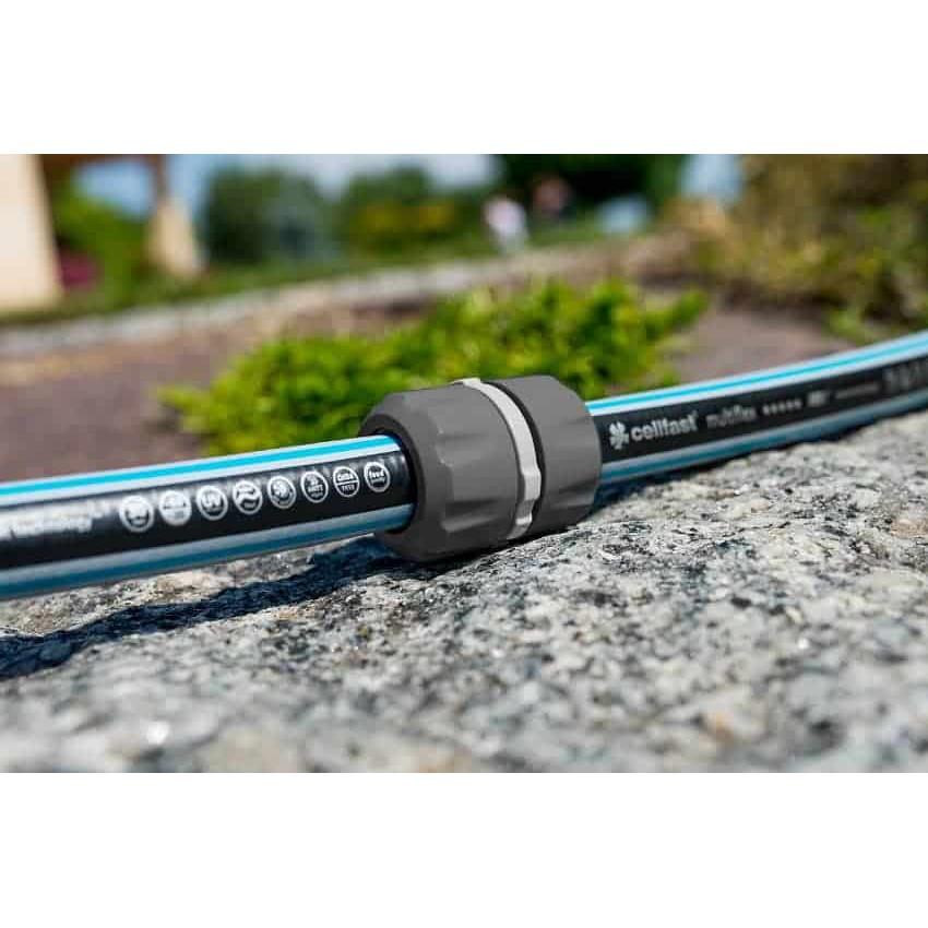 Cút nối măng sông ống Cellfast Ideal Line 1/2″ nối 2 đầu ống nước Φ 13-16mm