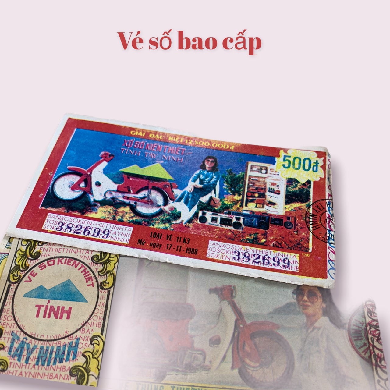 Vé số xưa, vé số bao cấp