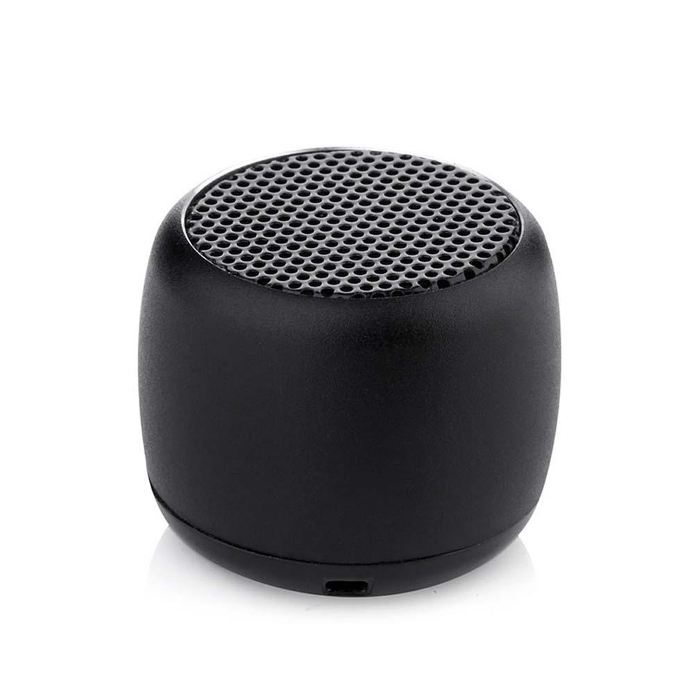 Mini Wireless Bluetooth Loa Music Subwofer Super Bass STEREO Cột di động Máy tính máy tính máy tính USB màu không thấm nước: Đen