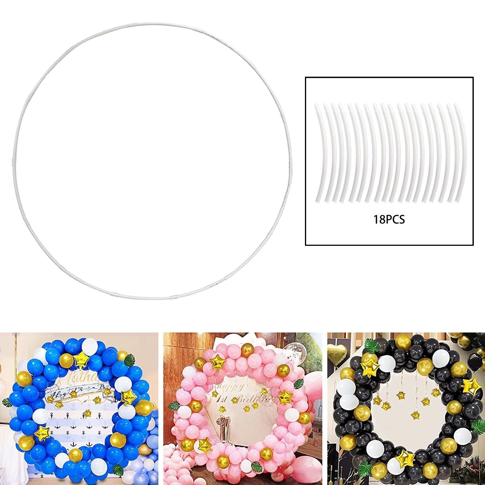 Balloon Arch Kit DIY Background Holder Balloon Rings Balloon Arch for Wedding Photo Booths