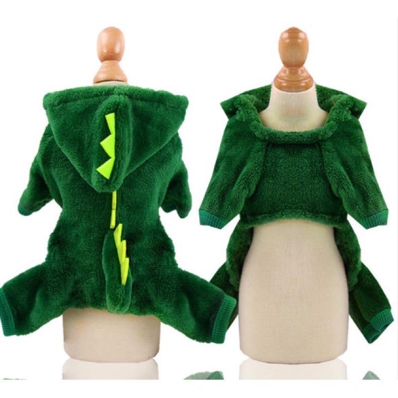 Áo liền thu đông cho thú cưng- bộ cosplay cho chó mèo- quần áo lông hình thú