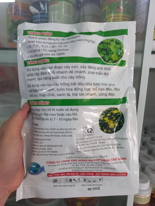 Phân bón vi lượng BIOMAX NPK 30-10-10+TE 1kg