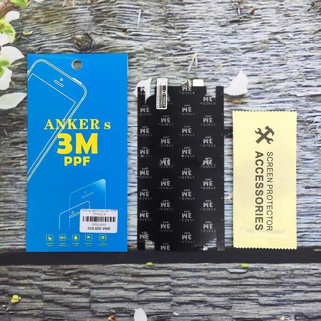 Miếng dán mặt sau lưng PPF full viền chống xước cho iphone 6 7 8 6 plus 7 Plus 8 Plus X Xr XsMax