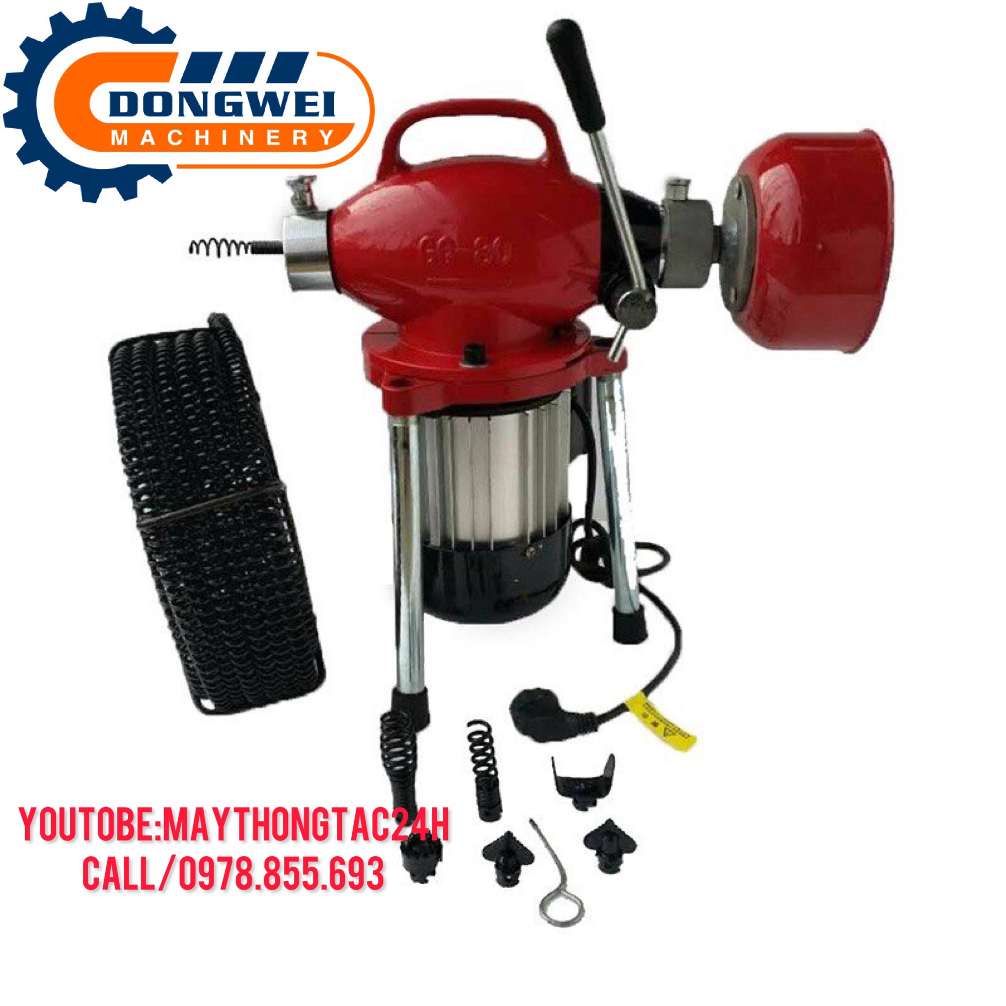 Máy thông cống gq80 công suất 550w