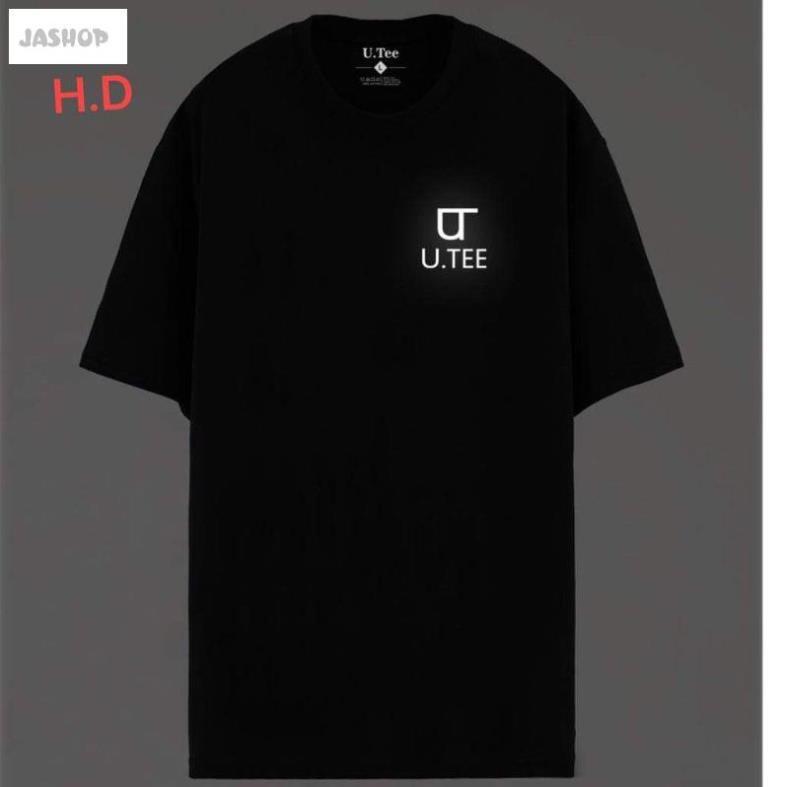 Áo thun thời trang nam nữ áo phông tay lỡ phản quang sói uteechất cotton mềm mịn unisex đủ 2 size giá rẻ