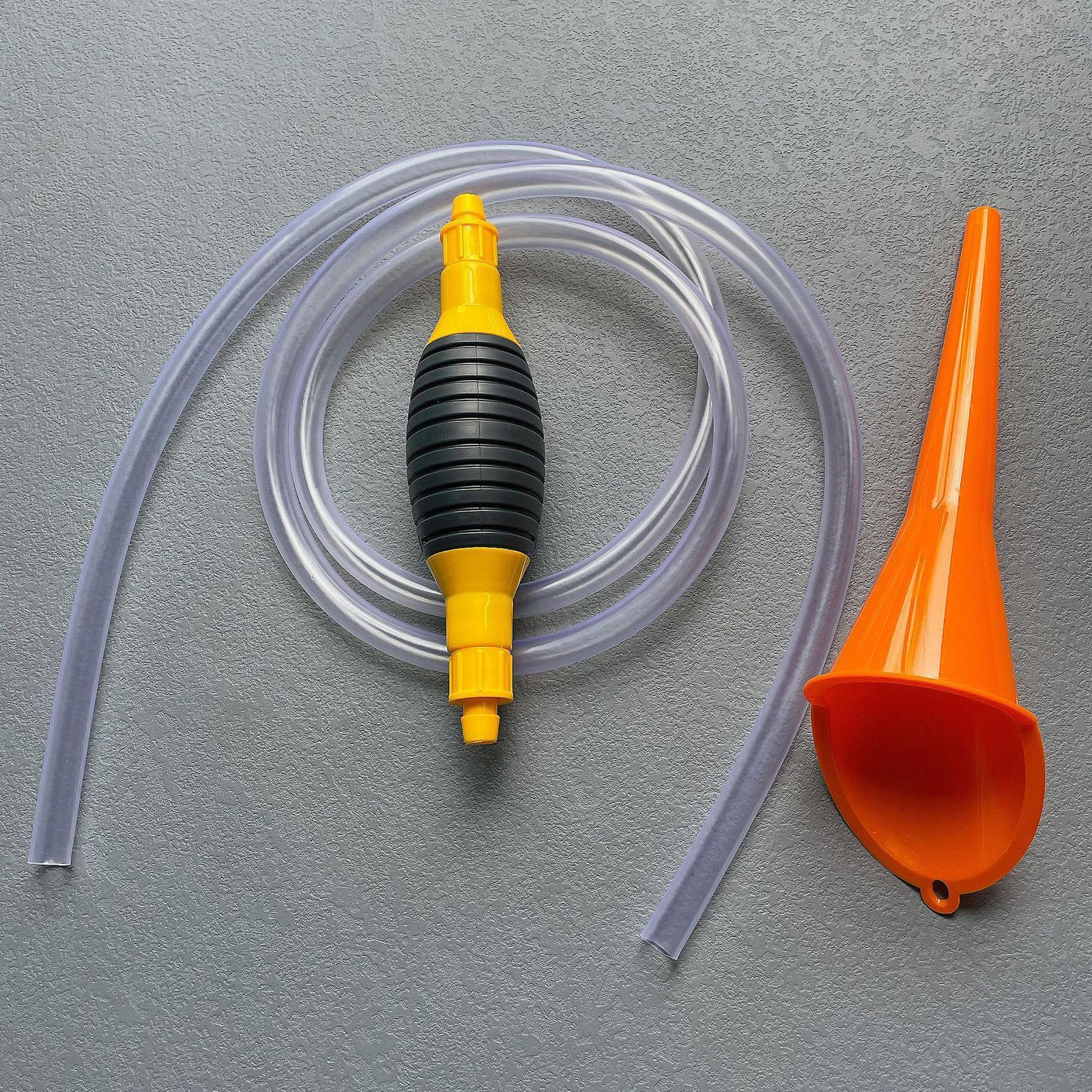 Manual Car Fuel Transfer Pump with Syphon Hose for Liquid Water Petrol