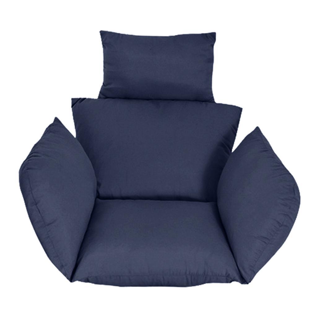 Swing Hanging Egg Chair Cushions Outdoor Garden Patio Hammock Porch Red