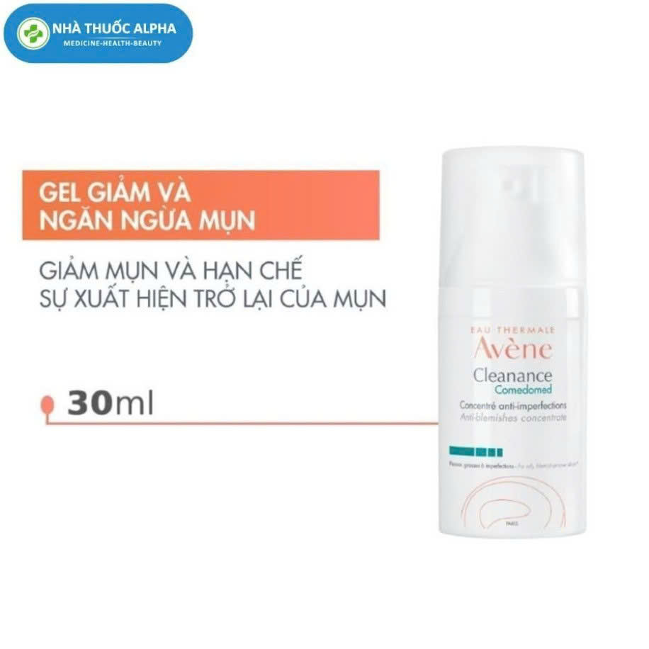 Tinh chất giảm và ngăn ngừa mụn Avene Cleanance Comedomed Anti-Blesmish Concentrate 30ml