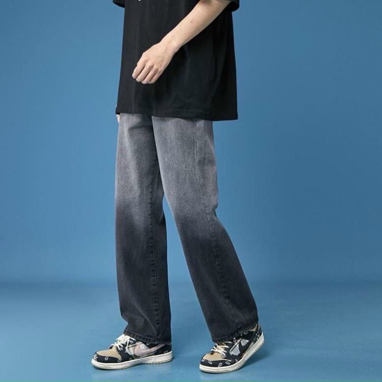 Quần jeans nam nữ ống rông Onez , quần jeans New Hot 2 màu đậm nhạt - QJ4