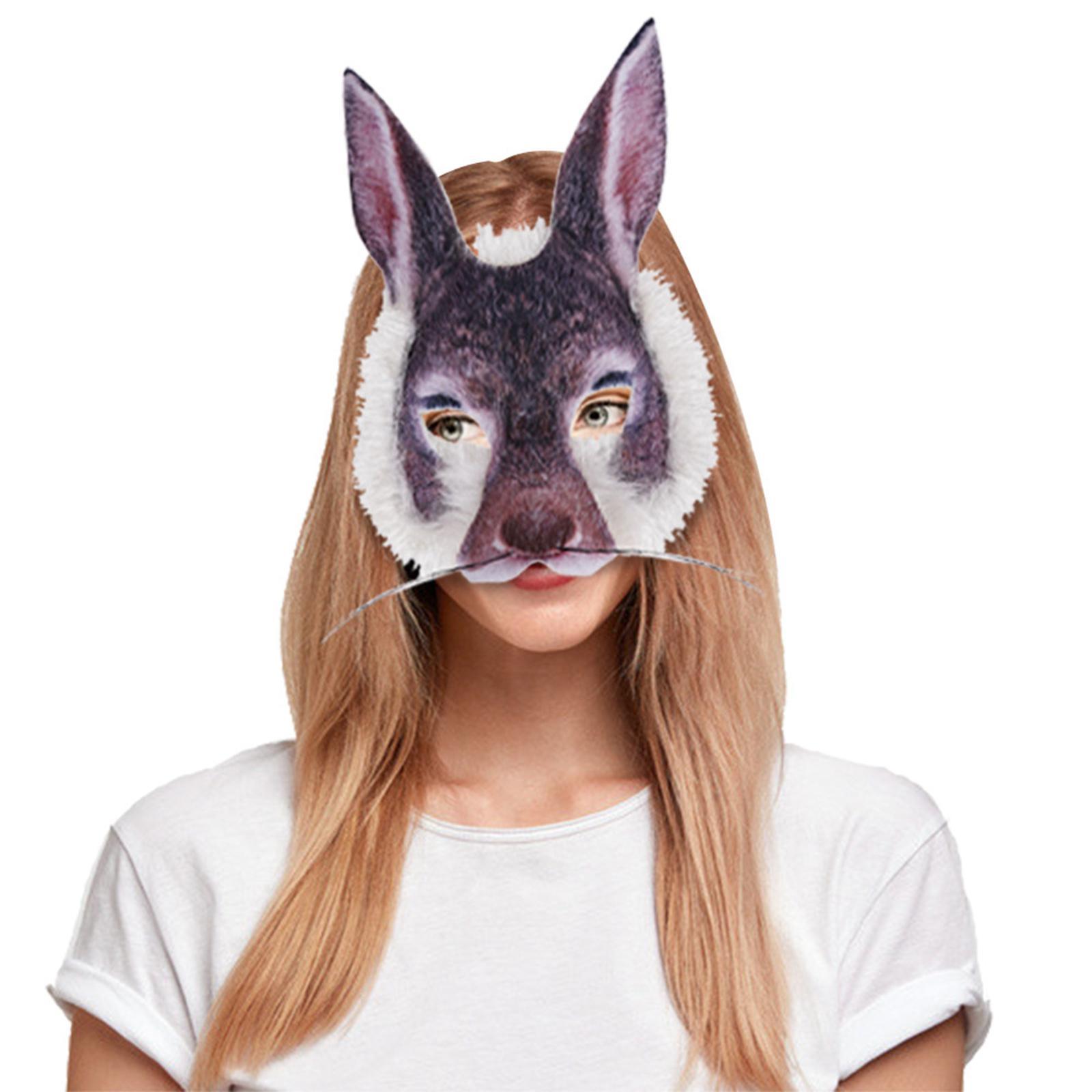 Easter Animal Cosplay Adults Novelty Headgear for Masquerade Carnival