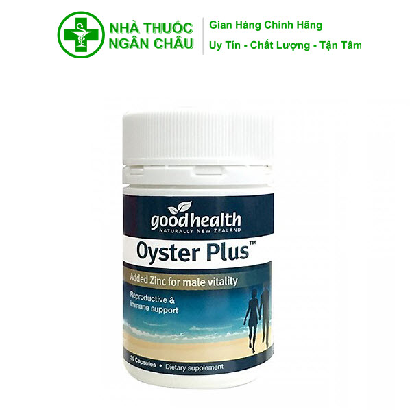 Tinh Chất Hàu Từ New Zealand Good Health Oyster Plus - Tăng Cường Sinh Lý Nam Giới (Chai 30 Viên/60 Viên)