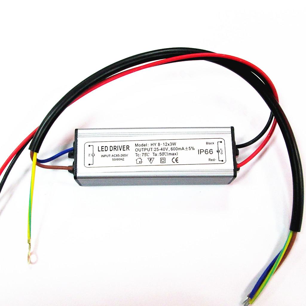 AC85-265V to 25-40V LED Driver Transformer Power Adapter Converter 24W-36W