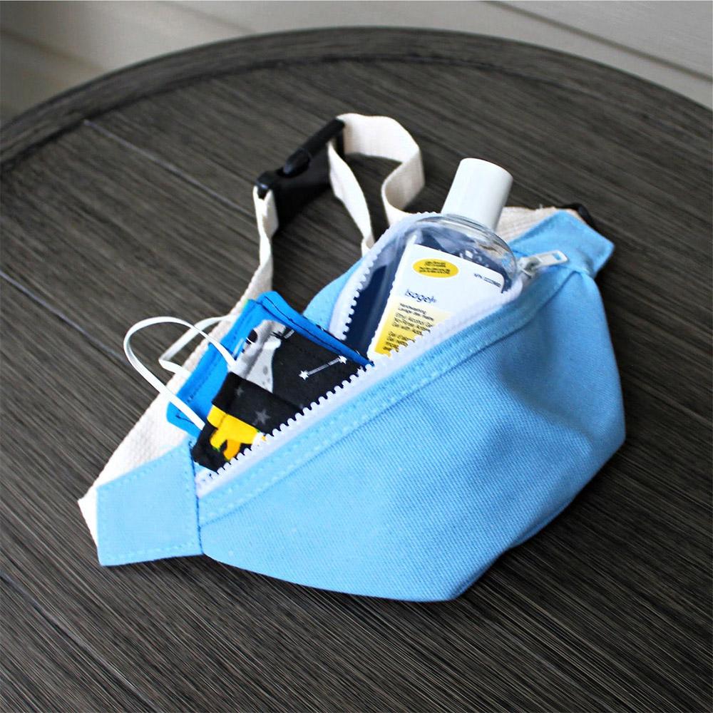 Cá Tính Màu Vải Bạt Túi Trẻ Em Túi Quân Tùy Chỉnh Trẻ Em Dây Đeo Vai Túi Bé Trai Và Bé Gái Thời Trang Fanny gói