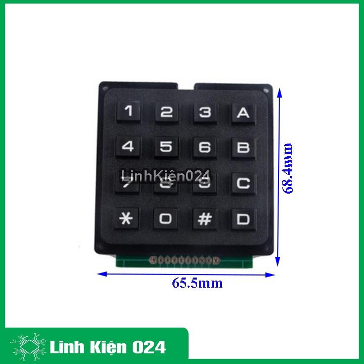 Bàn Phím Ma Trận MCU Công Nghiệp Phím Nổi