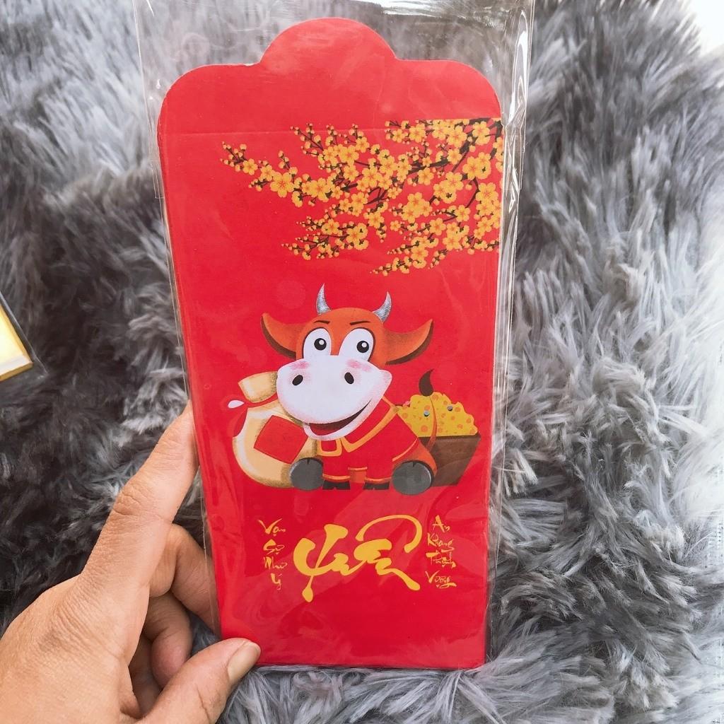 (Được Chọn Mẫu) Combo 10 Bao Lì Xì Tết 2021 Tổng Hợp Đủ Mẫu Bìa Cứng Chuẩn Loại Đẹp To Dày