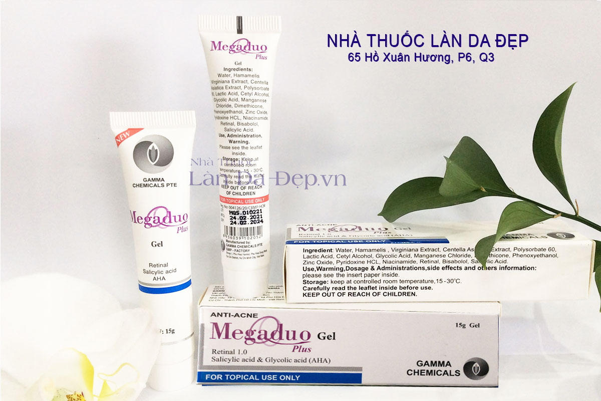 ️MỚI️ (Chính hãng Làn Da Đẹp) MEGADUO Gel PLUS - Gel giảm mụn và thâm