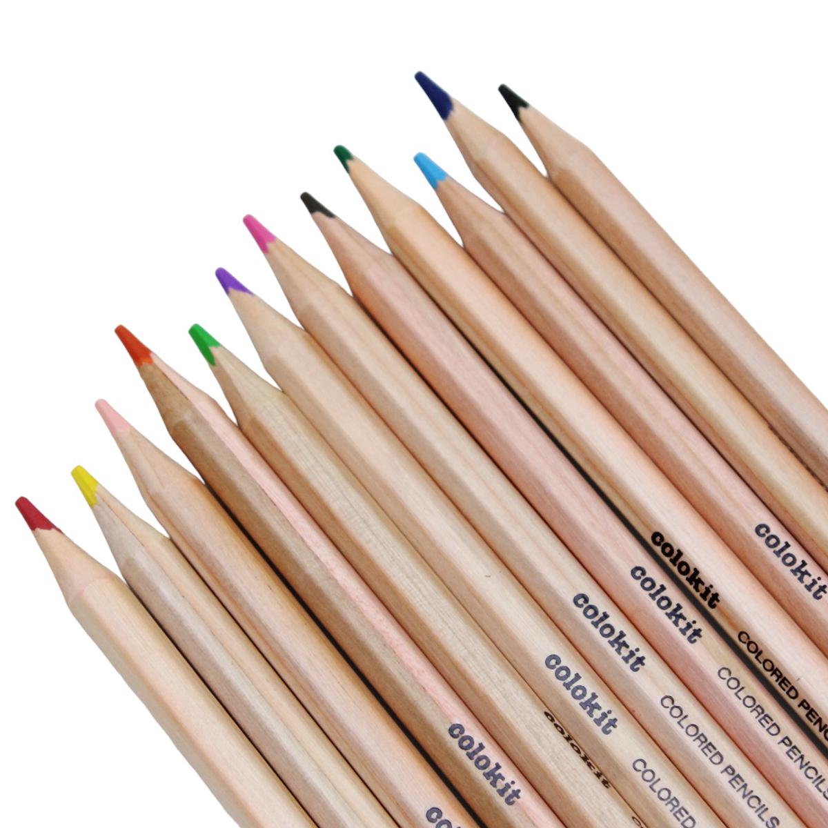 Hộp 12 Bút Chì Màu Colored Pencils - Colokit CPC-C036