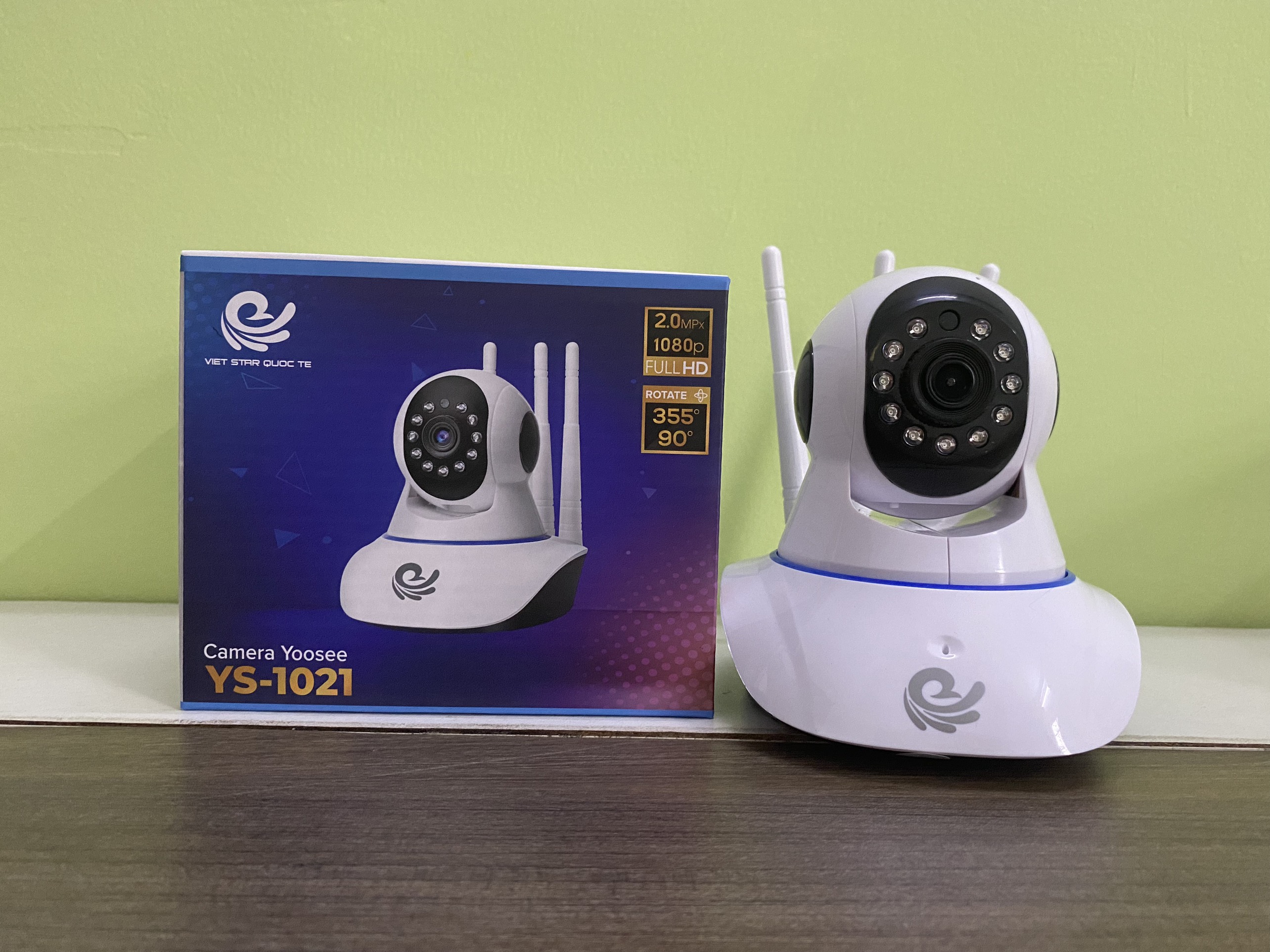 Camera Wifi  Yoosee 3 râu 2.0 - Full HD 1080P - Hàng Chính hãng