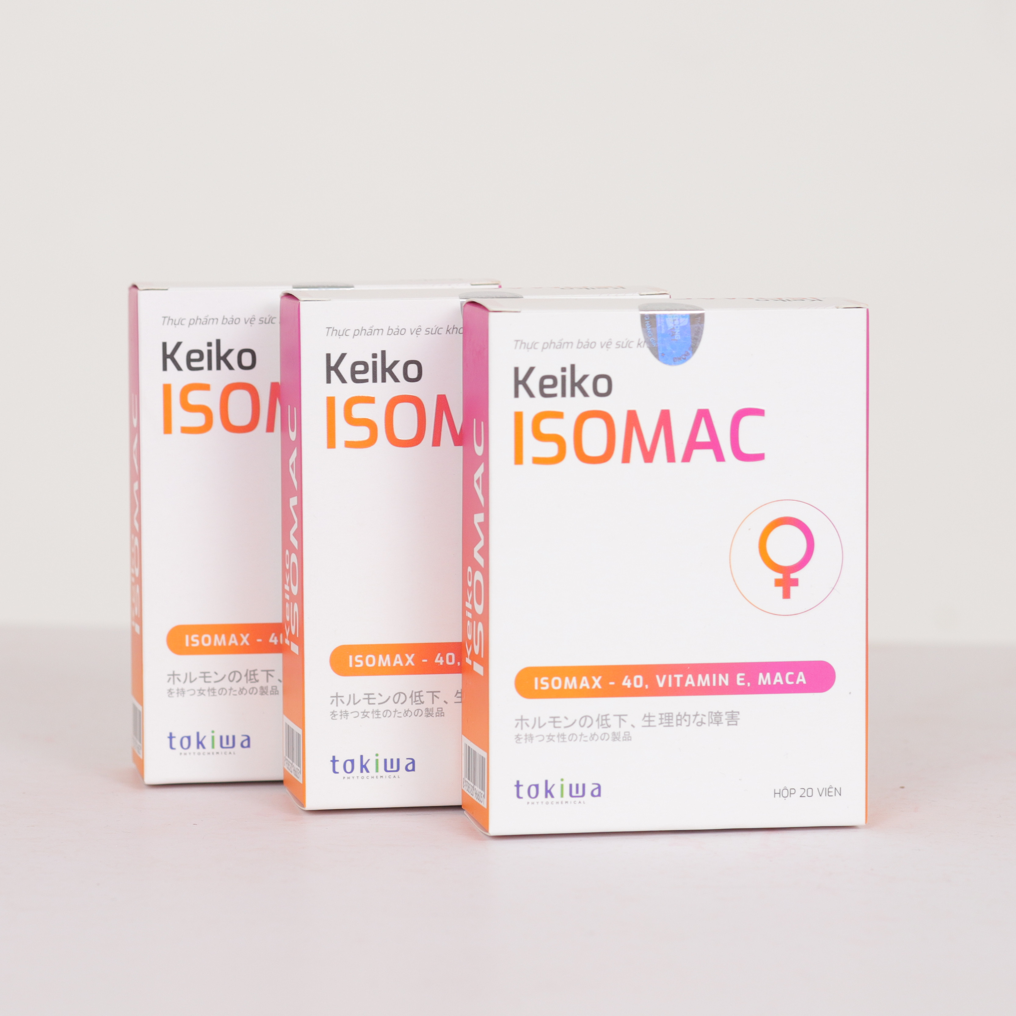 Combo 3 hộp VIÊN UỐNG NỘI TIẾT TỐ: KEIKO ISOMAC