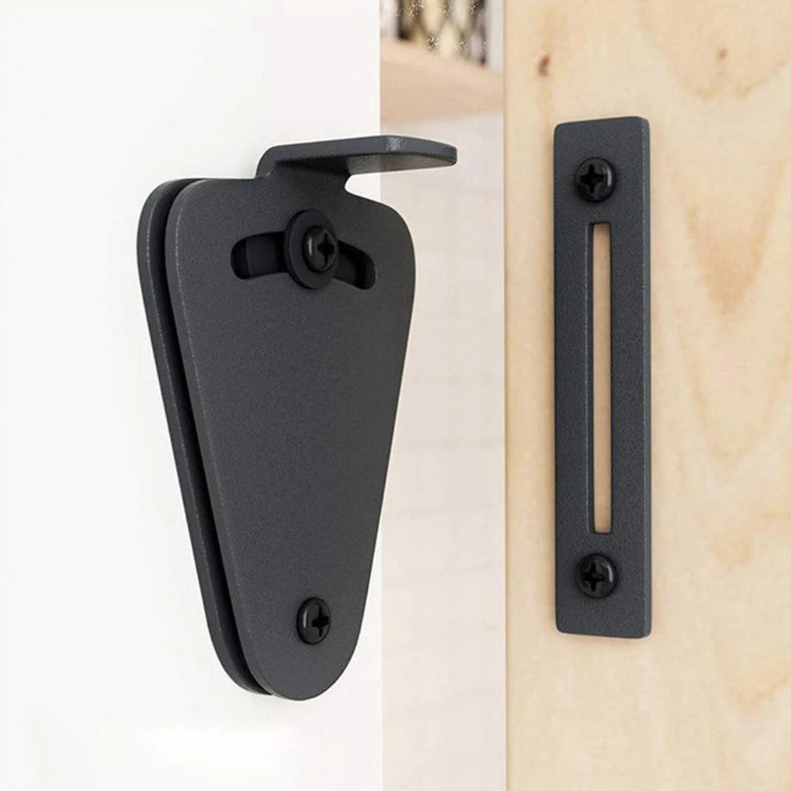 Portable Sliding Barn Door Lock Privacy Door Buckle for