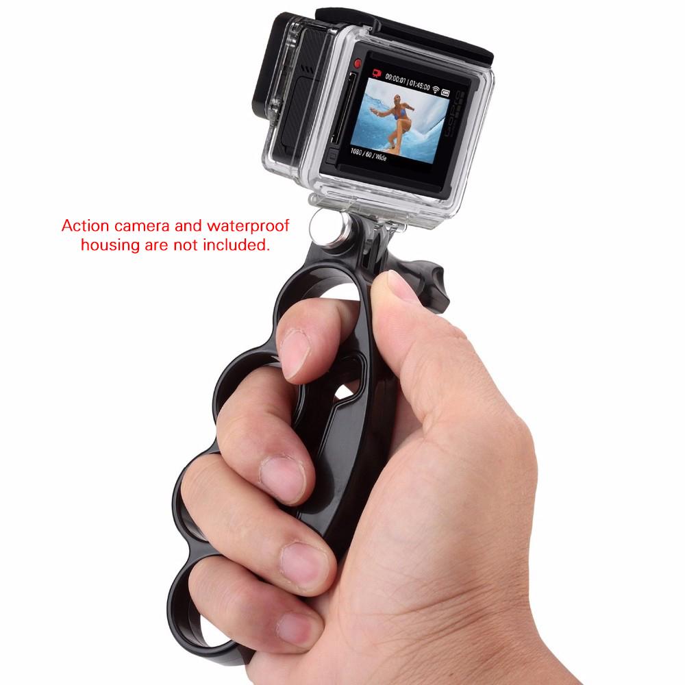 Handheld Knuckle Finger Grip Mount for GoPro Hero 7 6 5 for Xiaomi Yi 4K SJ4000 SJ5000 SJ6000 for EKEN H9 Action Camera