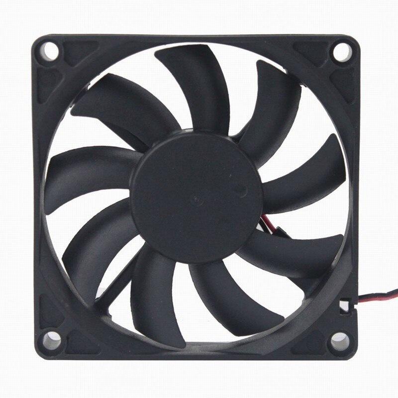 Gdstime 1 piece 8011 1Wire 1Pin DC 1V 3 inches 80mm x 11mm 8cm Machine Cooling Fan 80mm*80mm*11mm