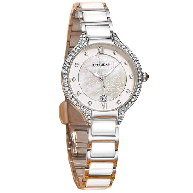 Đồng hồ nữ chính hãng LEONIDAS LD80132-2 Kính sapphire ,chống xước ,Chống nước 30m ,Bh 24 tháng,Máy điện tử