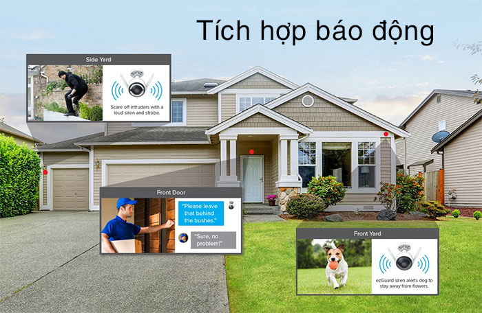 tích hợp báo động