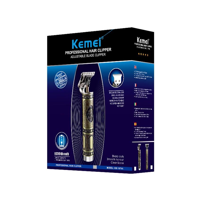 Tông Đơ Bấm Viền Tạo Kiểu Kemei KM-1974A