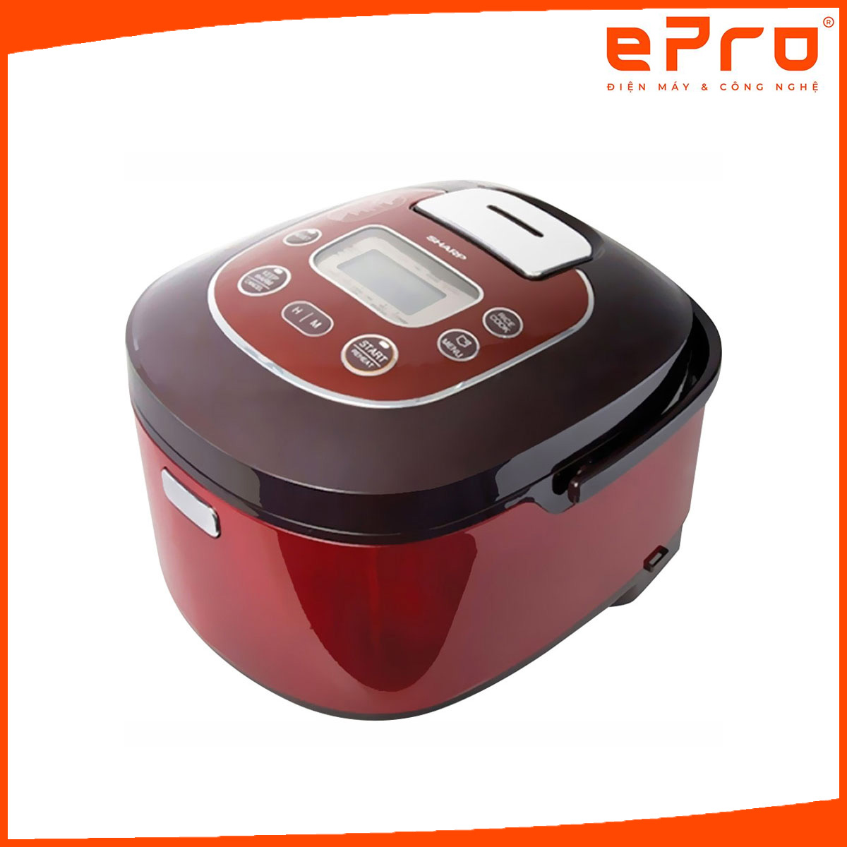 Nồi Cơm Điện Tử Sharp KS-TH18-RD - Hàng chính hãng
