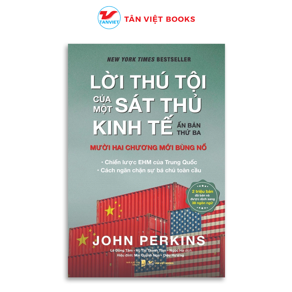 Lời thú tội mới của một sát thủ kinh tế - Sách kinh tế - Ấn bản thứ 3 - Tân Việt Books