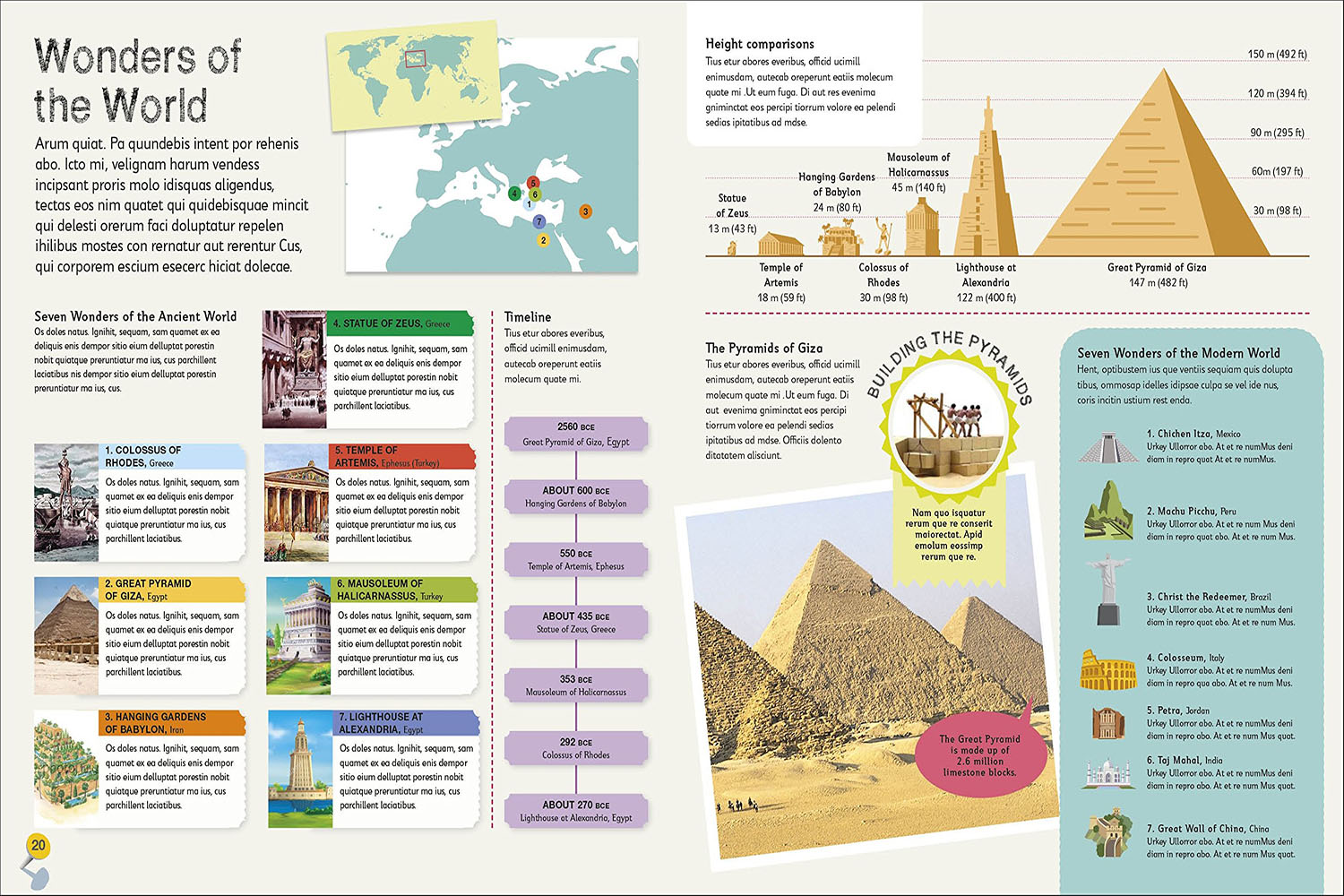 Sách Khám Phá - Children's Illustrated Atlas - Một Cuốn Bản Đồ Dạng Atlas Thế Giới Có 1 Không 2, Cuốn Sách Sẽ Đưa Các Con Vào Chuyến Đi Vòng Quanh Thế Giới Kỳ Thú - Á Châu books, Bìa Cứng, In Màu