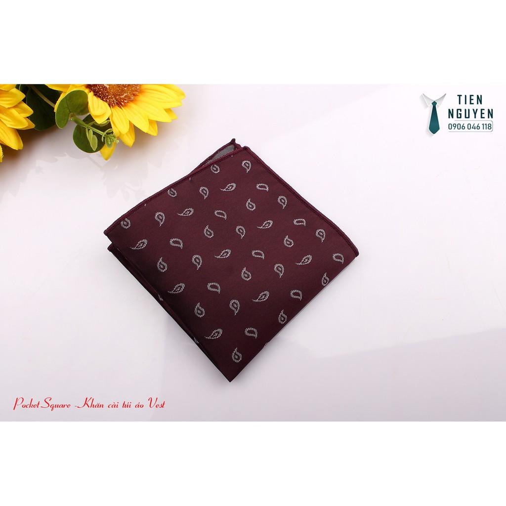 NHIỀU MẪU Khăn Cài Túi Áo Vest - Pocket Square - Phụ Kiện Cài Áo