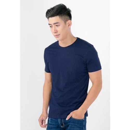 Áo thun nam tay ngắn cổ tròn body vải cotton mềm mịn Nhiều màu đủ size