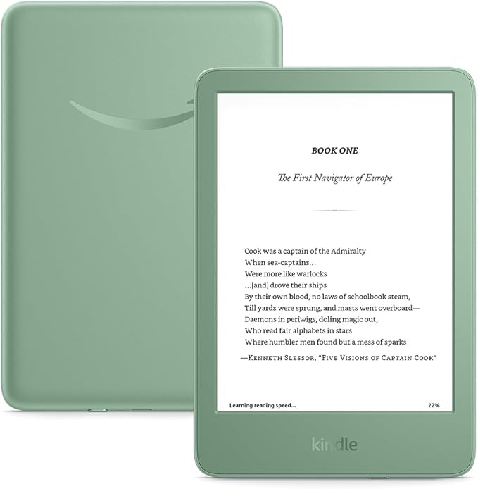 Máy đọc sách Basic 2024 màn hình 6 inch, độ phân giải 300ppi, dung Lượng 16GB, cổng sạc type C - HÀNG CHÍNH HÃNG