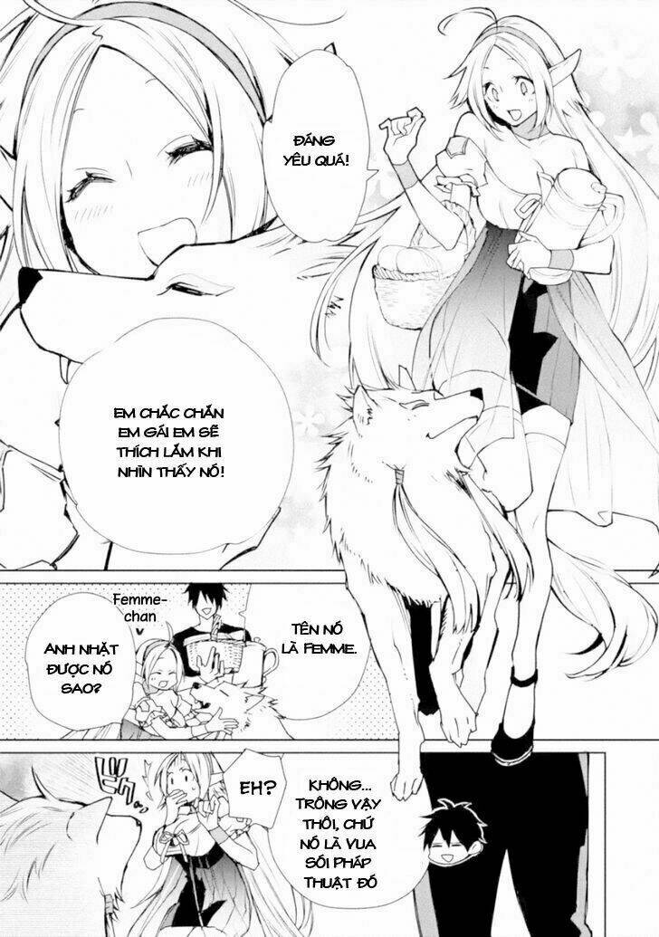tôi đã từng là một pháp sư bá đạo cho đến khi ăn phải mũi tên vào đầu gối và trở thành một người bảo chapter 3.1 18