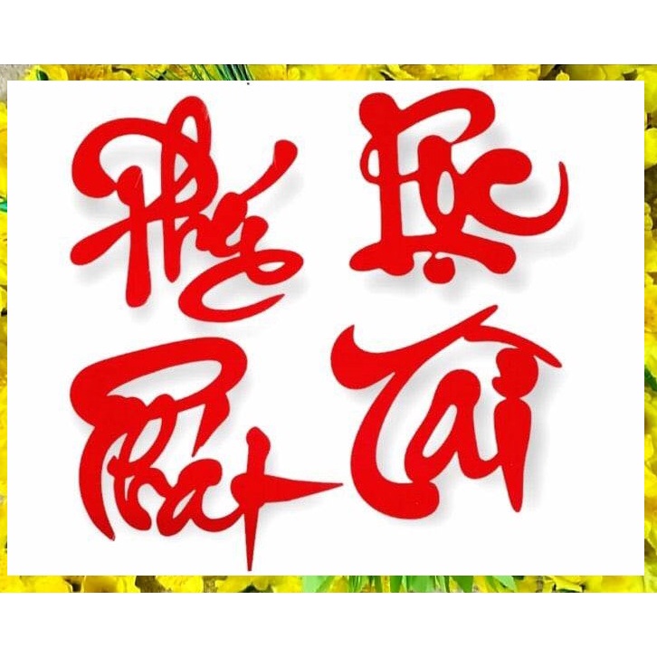 Phụ kiện trang trí lễ, tết nhiều loại