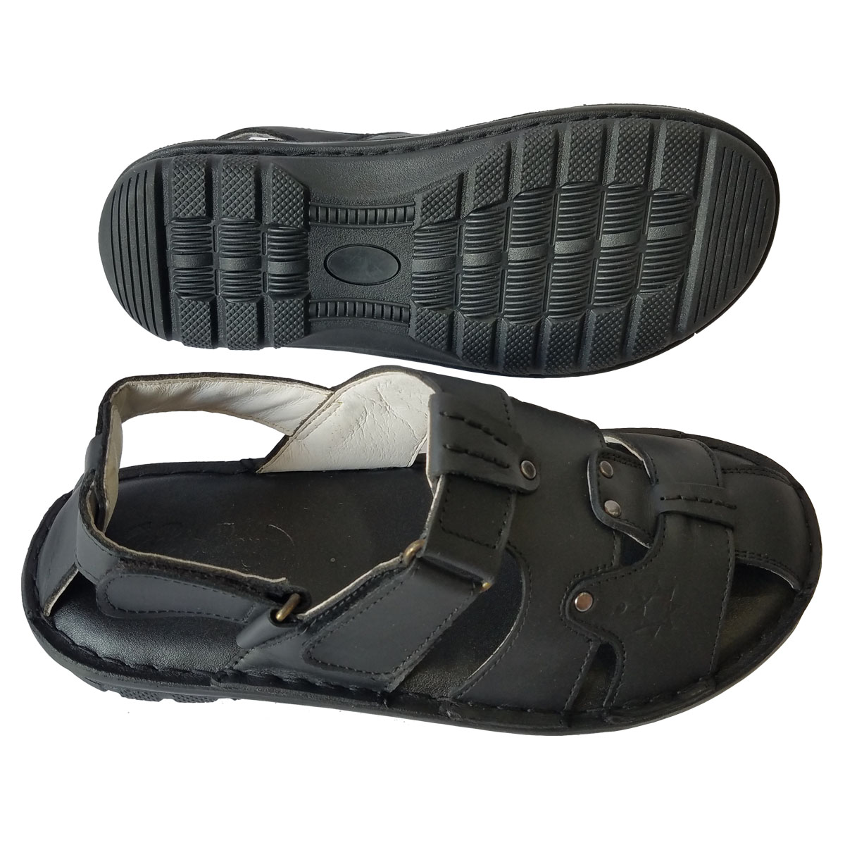 Giày Sandal Nam Bít Mũi Da Bò Thật BIGGBEN SD124