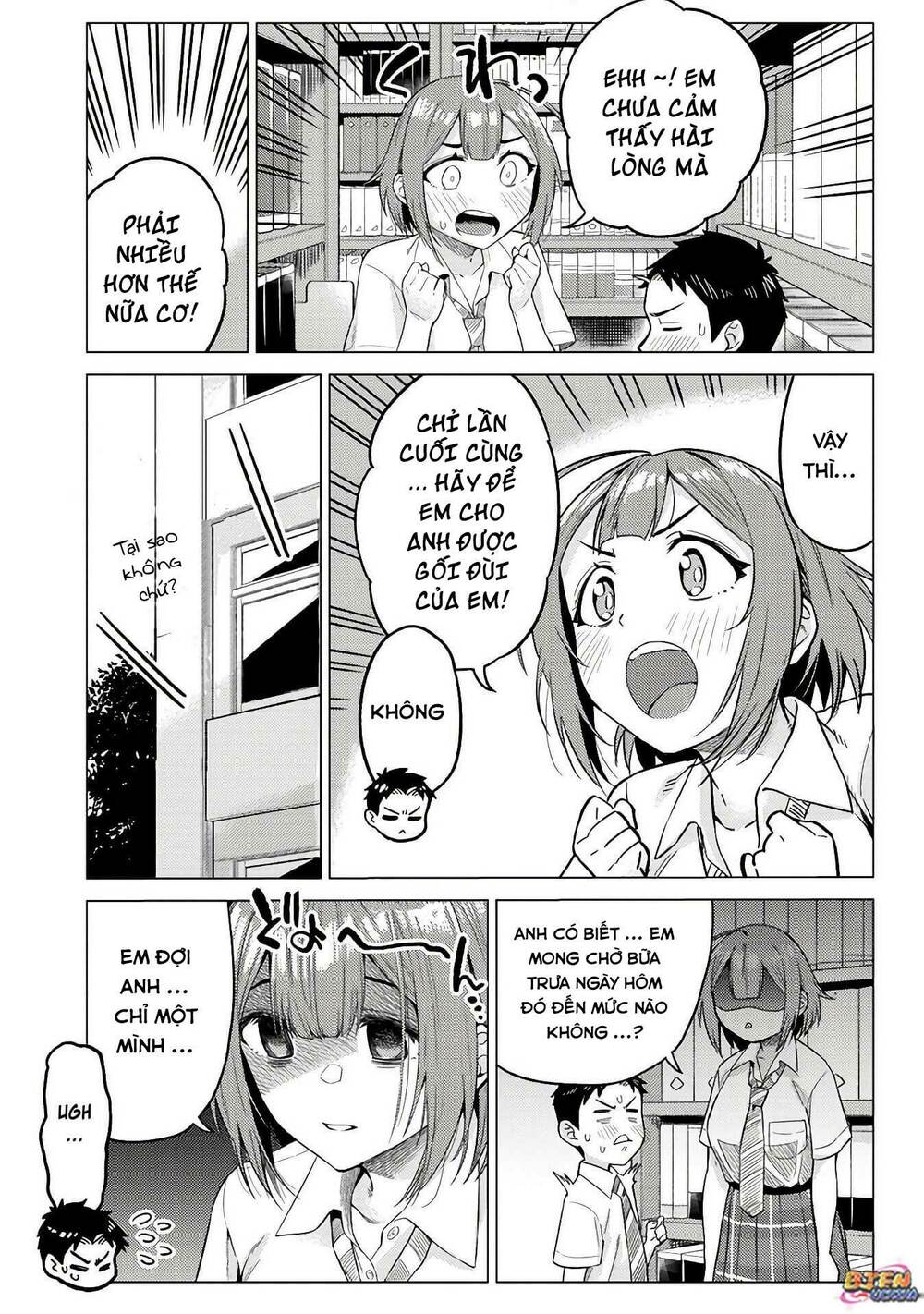 senpai có thích đàn em bb (big boobs) chapter 14 7