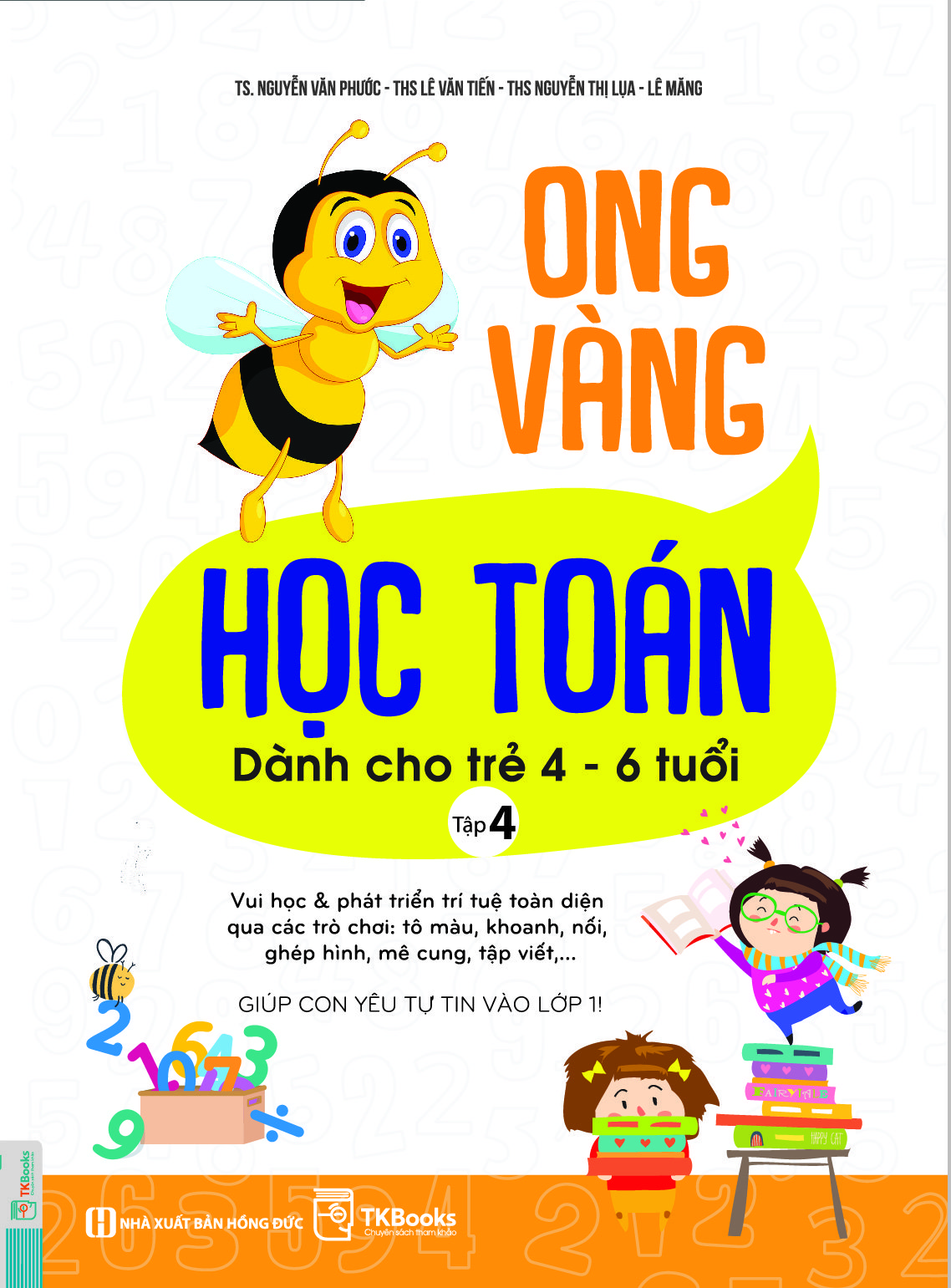 Sách Ong Vàng Học Toán Dành Cho Trẻ 4 – 6 Tuổi