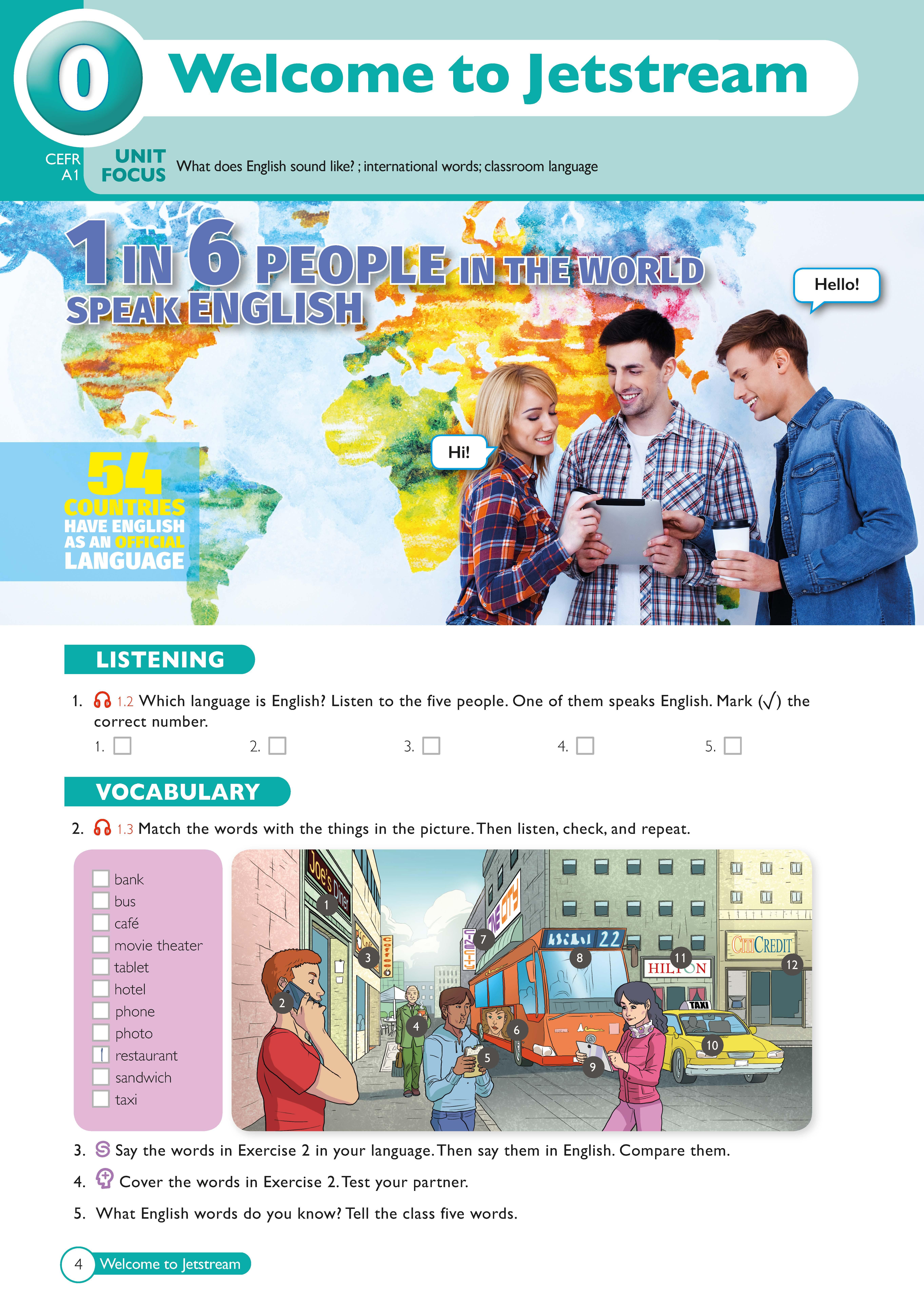 American Jetstream Beginner A Student's book & Workbook