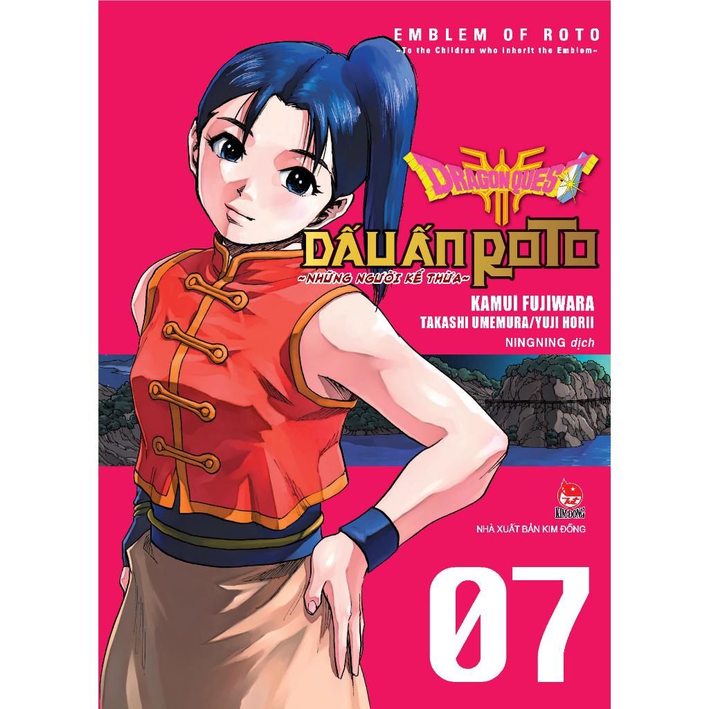 Truyện tranh Dragon Quest: Dấu ấn Roto - Những người kế thừa - Tập 7 - Tặng kèm Postcard - Dấu ấn rồng thiêng