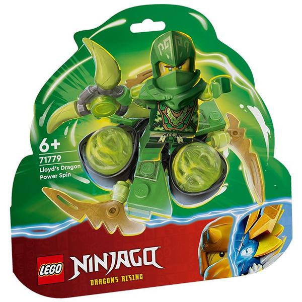 Đồ Chơi Lắp Ráp Con Quay Năng Lượng Rồng Của Lloyd - Lloyd's Dragon Power Spin - Lego Ninjago 71779 (56 Mảnh Ghép)