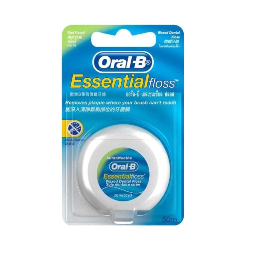 Combo 2 Chỉ Nha Khoa ORAL-B Essential Mint (Hộp 50m)