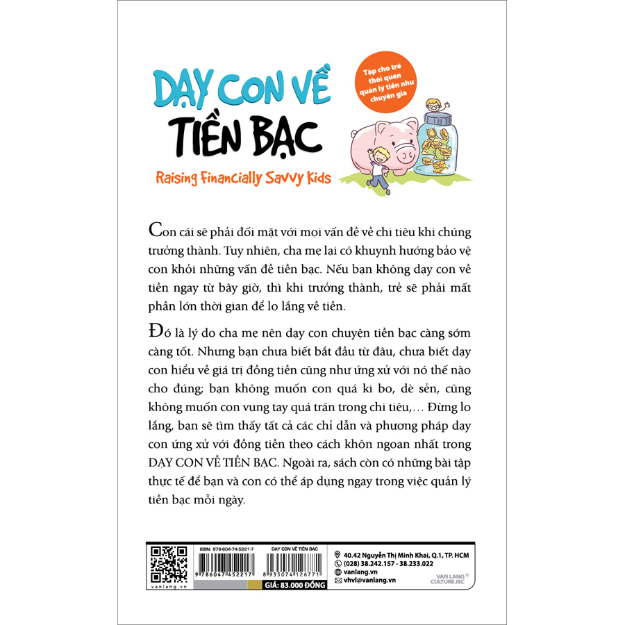 Dạy Con Về Tiền Bạc (Tái Bản)