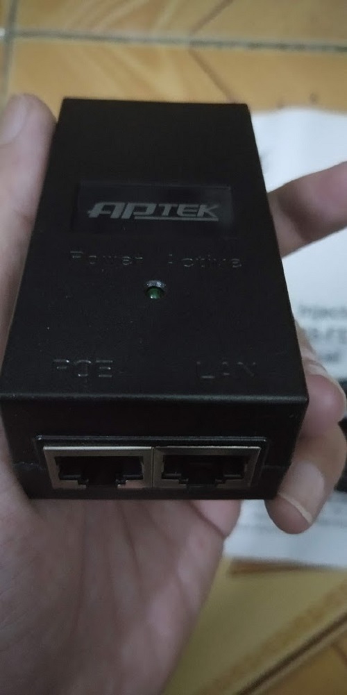 Adapter APTEK AP-POE 48-FE - Hàng chính hãng