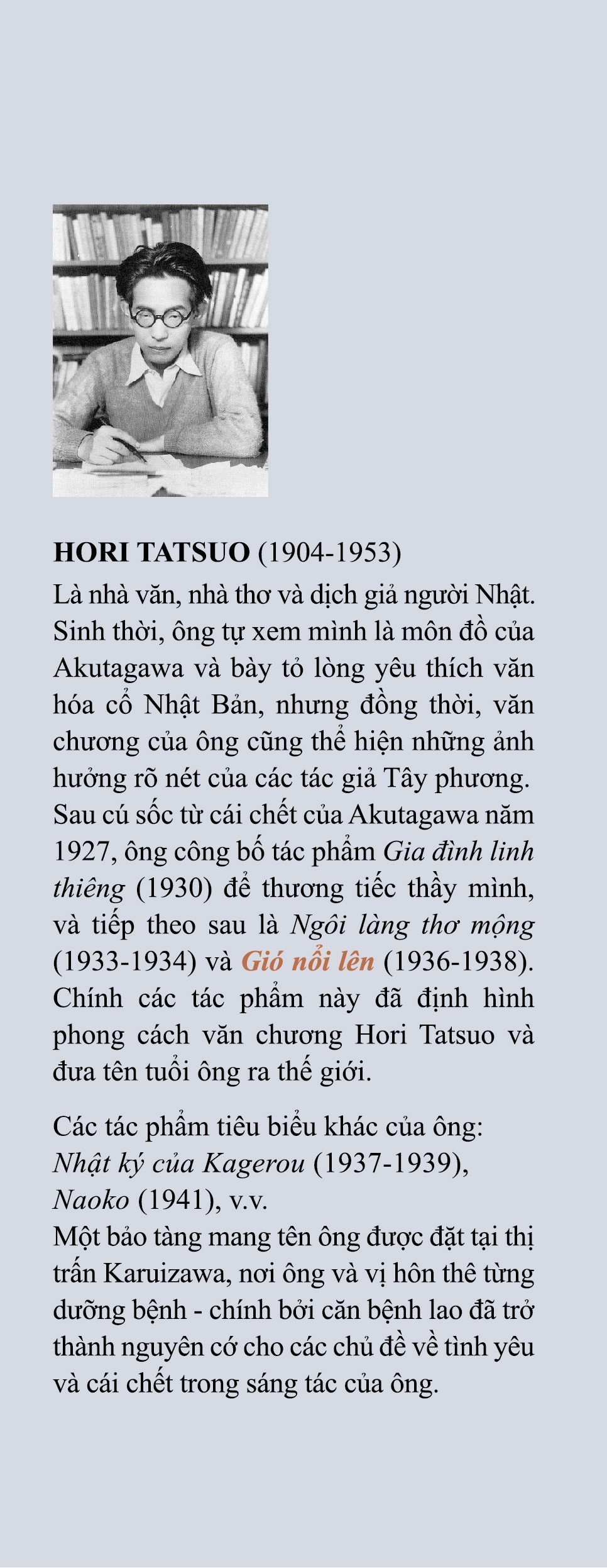 Gió Nổi Lên - Hori Tatsuo