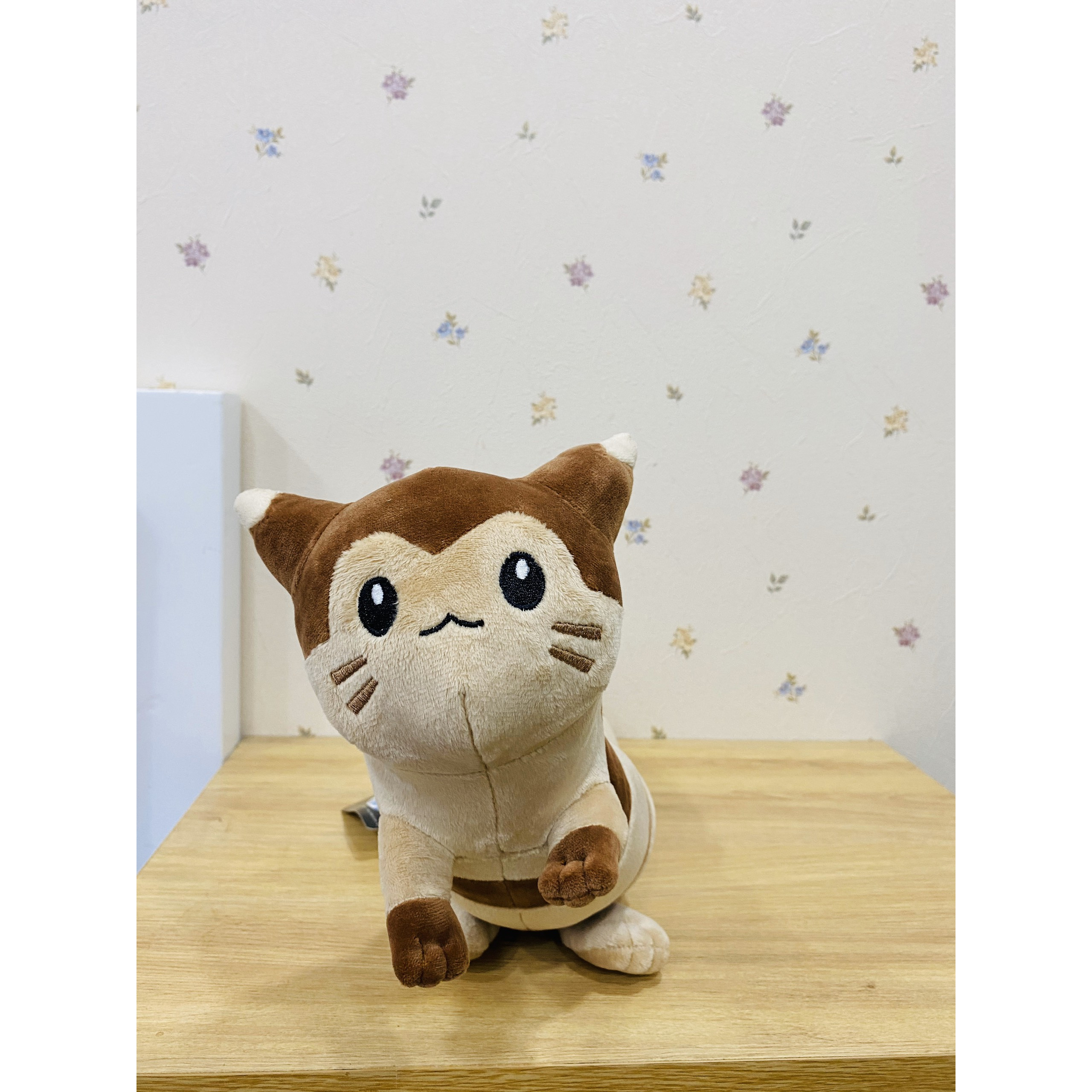 Gấu bông Pokemon chồn Furret có khớp size 40cm - Tặng kèm móc khóa Pokemon cao cấp
