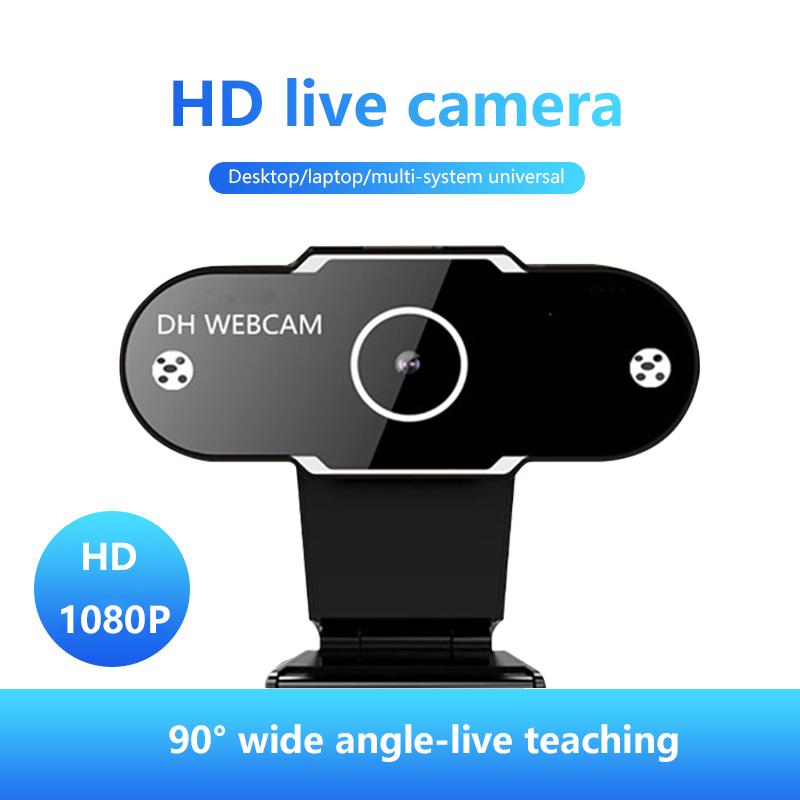 HD 1080P Webcam 2K Máy tính PC Máy tính PC có micrô để phát trực tiếp cuộc gọi video Hội nghị làm việc Webcam làm việc
