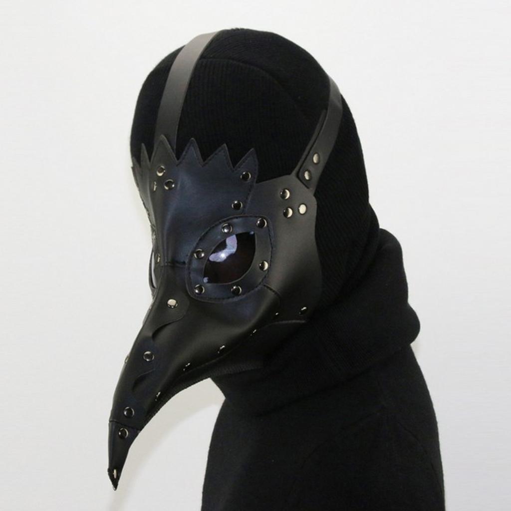 Plague Doctor Steampunk Peak Mask Punk Mask Halloween Costume Joke Accessories